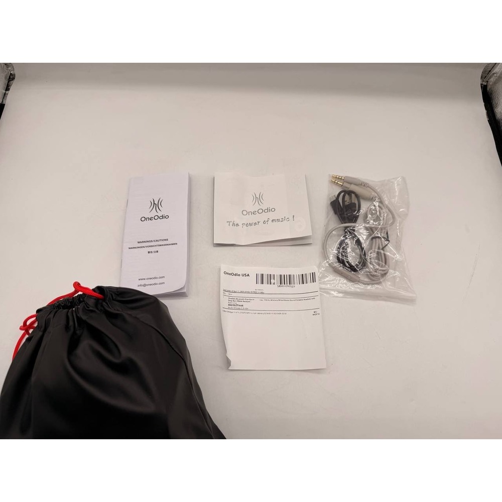 OneOdio Studio Wireless C Headphones Hi Res Audio Silver - Picture 5 of 7